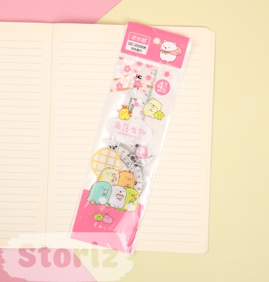 Набор линеек "Sumikko Gurashi" 4шт.