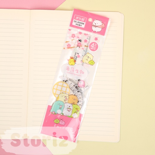 Набор линеек "Sumikko Gurashi" 4шт.