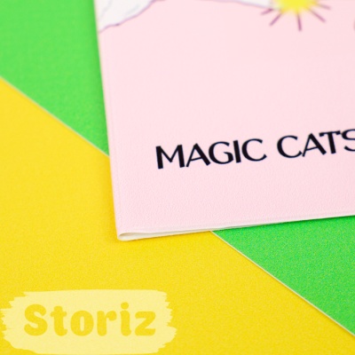 Обложка на паспорт "Magic Catssport" STORIZ