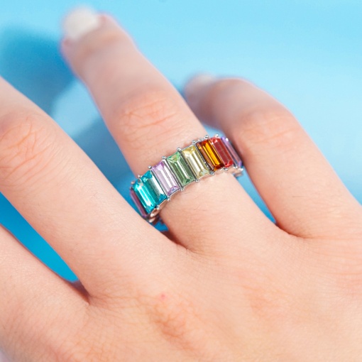 Кольцо "Color" №2