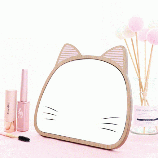 Настольное зеркало "Кошечка"