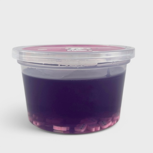 Слайм "Стекло" сиреневый, с дек наполнителем мело, 180гр STORIZ