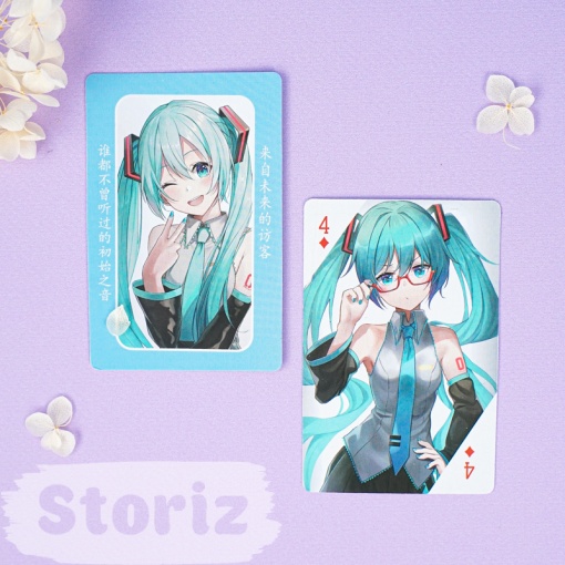 Игральные карты "Hatsune Miku" A