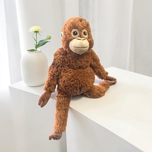 Мягкая игрушка "Monkey hugs" рыжий, 60см
