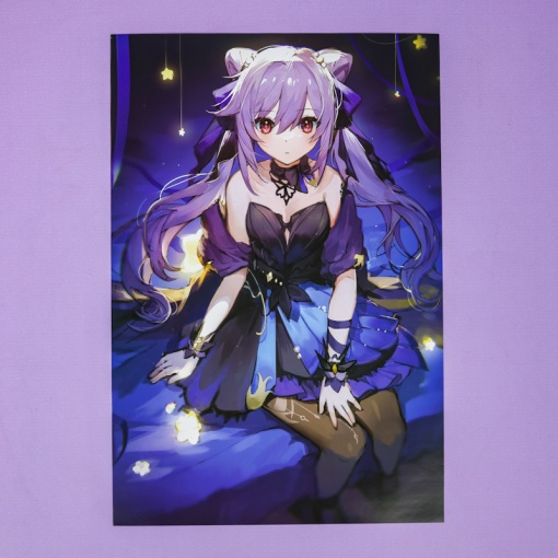 Набор постеров "Genshin Impact" 8 шт, 42х29см (№ 06) оптом