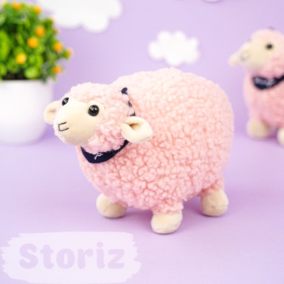Мягкая игрушка "Sheep" розовый, 20см