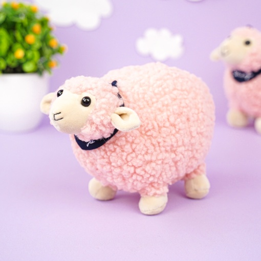 Мягкая игрушка "Sheep" розовый, 20см