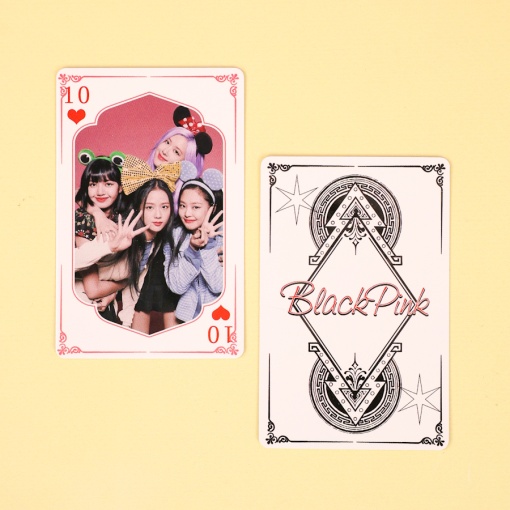Игральные карты "Black Pink" (№4)