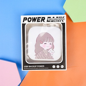 PowerBank "Девочка" (5000 mAh)