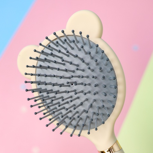 Расческа "Bear ears", молочный