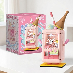 Конструктор "Doll Machine" розовый №2098 (331 деталь)