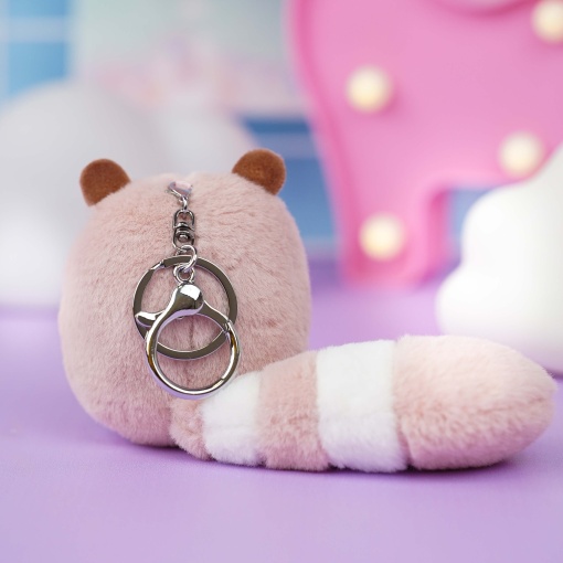 Мягкий брелок "Raccoon" 8 см