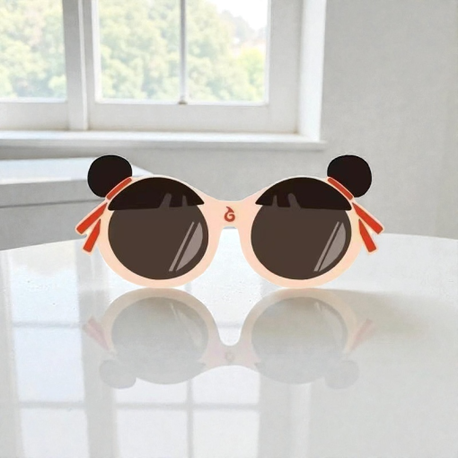 Имиджевые очки "Нэчжа" бежевый