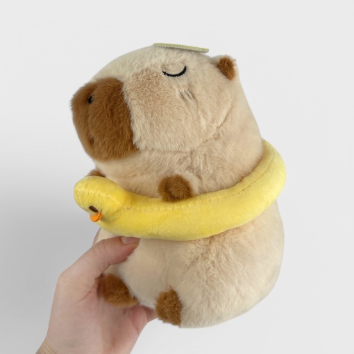 Мягкая игрушка "Капибара" На пляже, 17 см