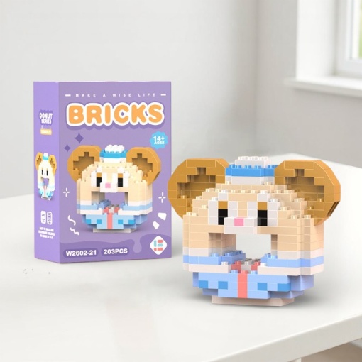 Конструктор "Briks Пончик" Dada Bear №2602-21 (203 детали)