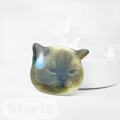 PopSocket "Котик" с капелькой