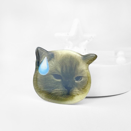 PopSocket "Котик" с капелькой