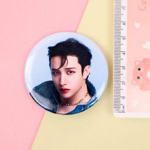 Значок круглый "K-pop" Бан Чан, 56мм