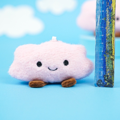 Мягкий брелок "Облако" розовый, 10 см