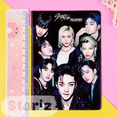 Обложка на паспорт "K-POP" StrayKids, STORIZ