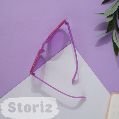 Солнцезащитные очки с чехлом "Rainbow" purple
