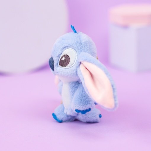 Мягкий брелок "Милый глазастик" голубой, 12см