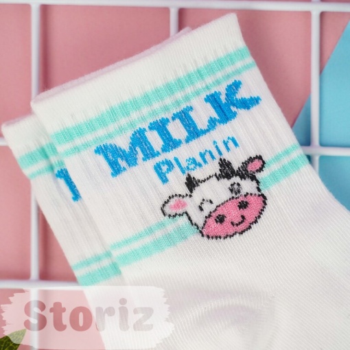 Носочки "Milk Planin" light белый 36-39р.