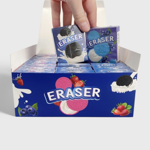 Стирательная резинка "Печенье" Eraser, в ассортименте 1шт