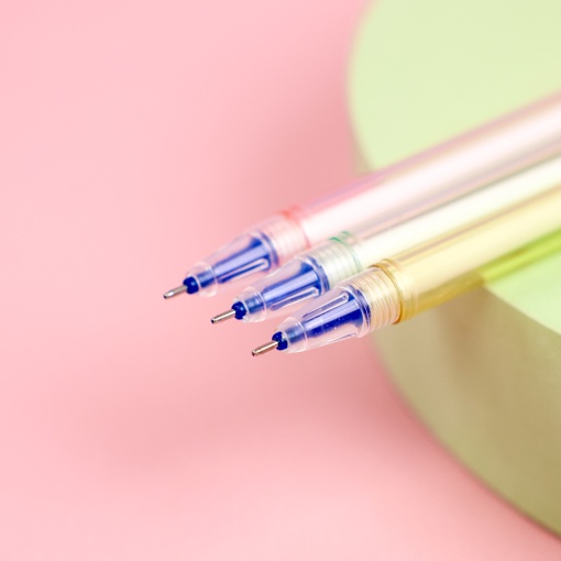 Ручка со стирашкой "Уточка" в ассортименте 1шт. (синий)