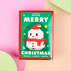 Конструктор "НГ Christmas" Снеговик №W1124-105 (194 детали)