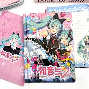 Блокнот "Hatsune Mikul" дуэт, A5