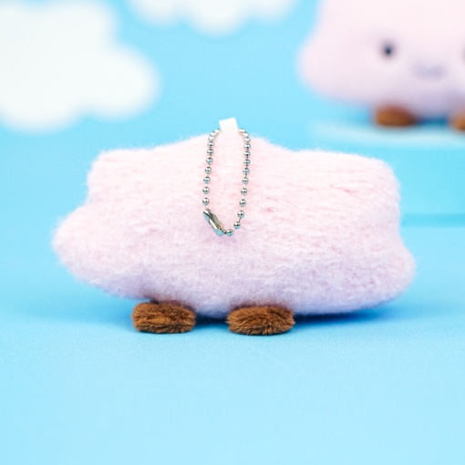 Мягкий брелок "Облако" розовый, 10 см