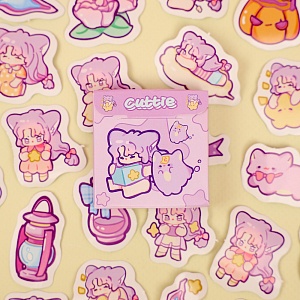 Набор наклеек "Cuttie", 46 шт.