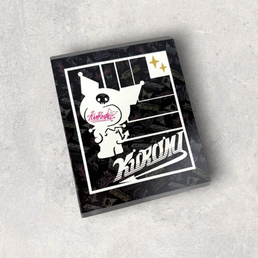 Тетрадь "Kuromi" граффити, A5, 48 листов (клетка), в ассортименте,1шт