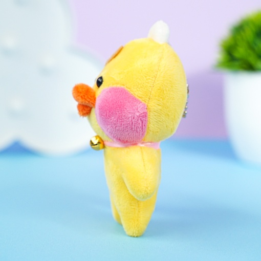 Мягкий брелок "Lalafanfan duck" B, 12 см