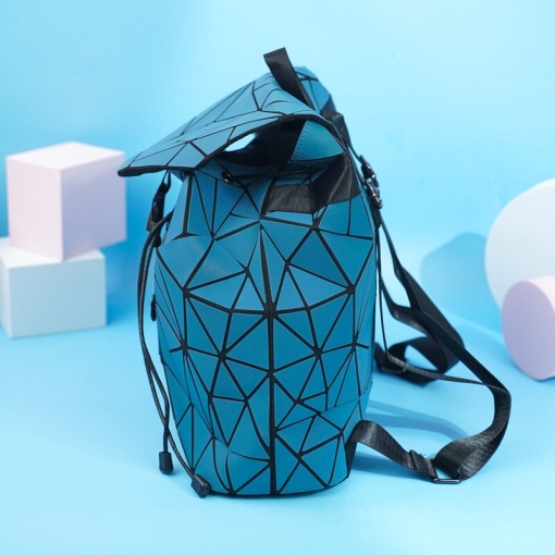 Рюкзак "Luminous Geometry" синий, 35х40см