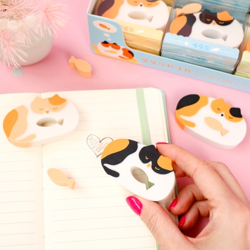 Стирательная резинка "Cat Cake Eraser" №2255, в ассортименте 1 шт.