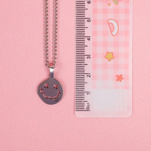 Кулон на цепочке "Funny smile"