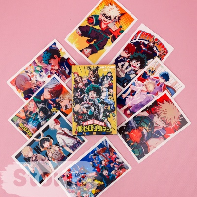 Набор картонных карточек "My Hero Academia № 3" 30шт.