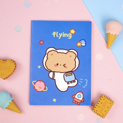 Блокнот "Медведи" 8,5х12 см, (набор 10 шт.)