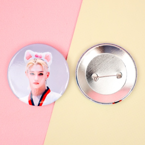 Значок круглый "K-pop" Феликс, 56мм