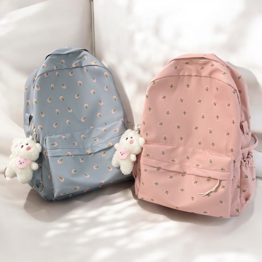 Рюкзак "Flowers" черный