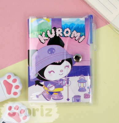 Мини-блокнот с ручкой "Kuro", в асортименте 1 шт.  