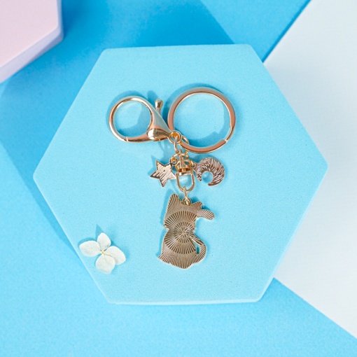 Брелок "Sailor Moon Cat" белый