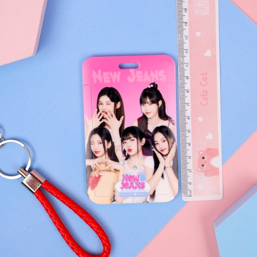 Чехол для карты "K-POP"  New Jeans №20, 11х7 см