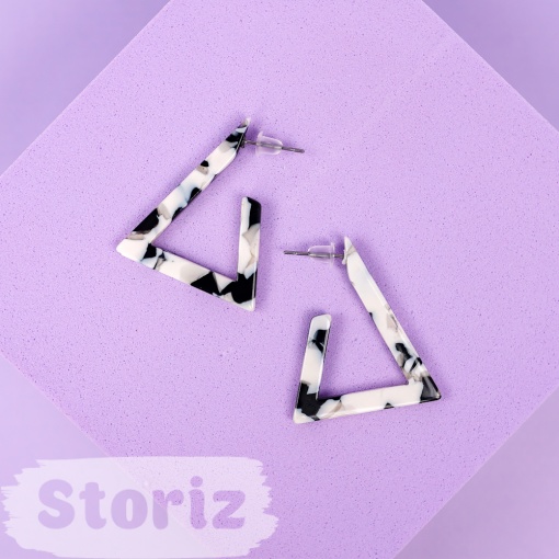 Серьги "Marble" C