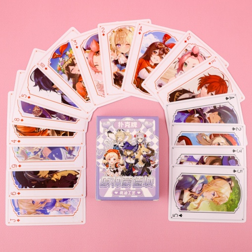 Игральные карты "Genshin Impact" All №2