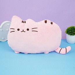 Мягкая игрушка "Котооблако" розовый, 40см