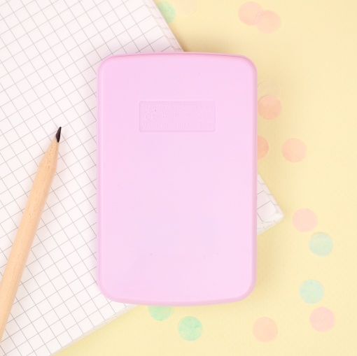 Калькулятор "Cute animals" котенок, фиолетовый