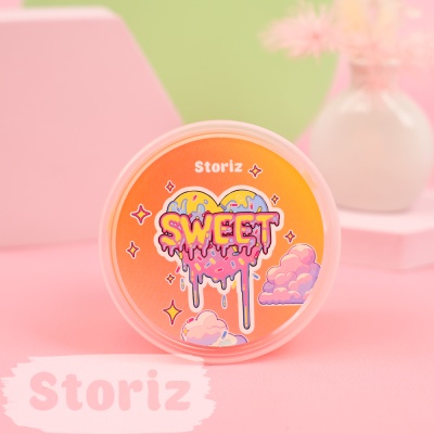 Слайм "Sweet", серия Butter (оранжевый), 150гр. STORIZ